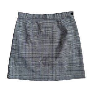 2/$18 SALE! Vtg The Limited Womens Tartan‎ Plaid Mini Skirt Size 4 90s Stretch